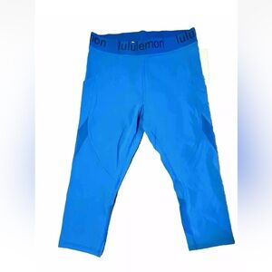 Logo Waistband HR Train Crop 21"